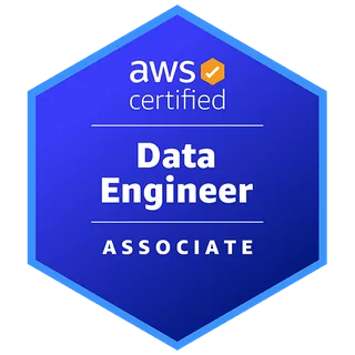 AWS Certified Data Engineer Associate badge